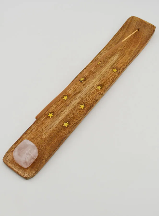 Incense Stick Holder - Rose Quartz (pic 4)