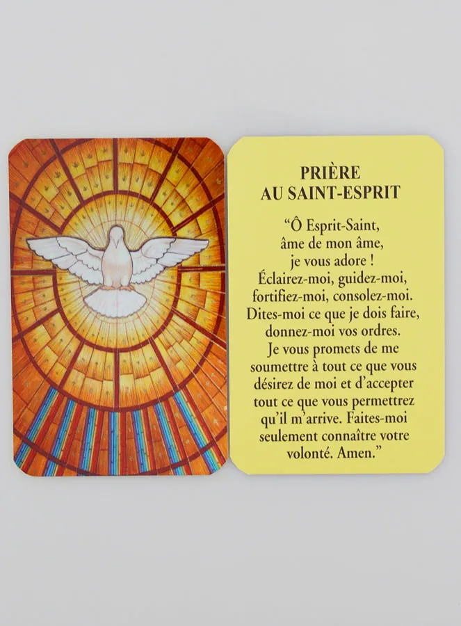 Prayer Card Holy Spirit (pic 3)