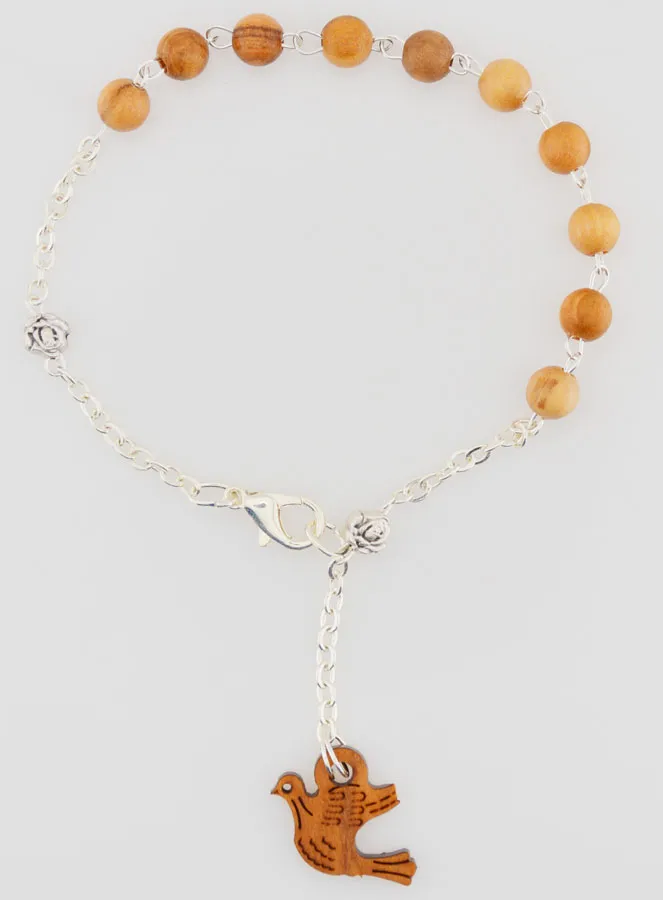 Confirmation Bracelet - Holy Spirit Dove (pic 1)