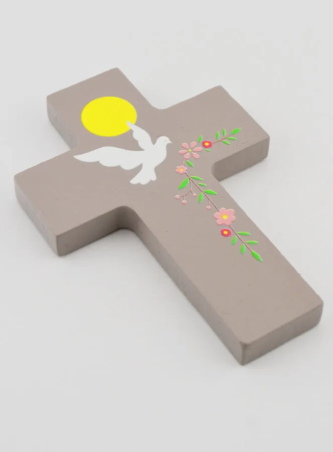 Wooden Cross Confirmation Remembrance - Holy Spirit (pic 3)