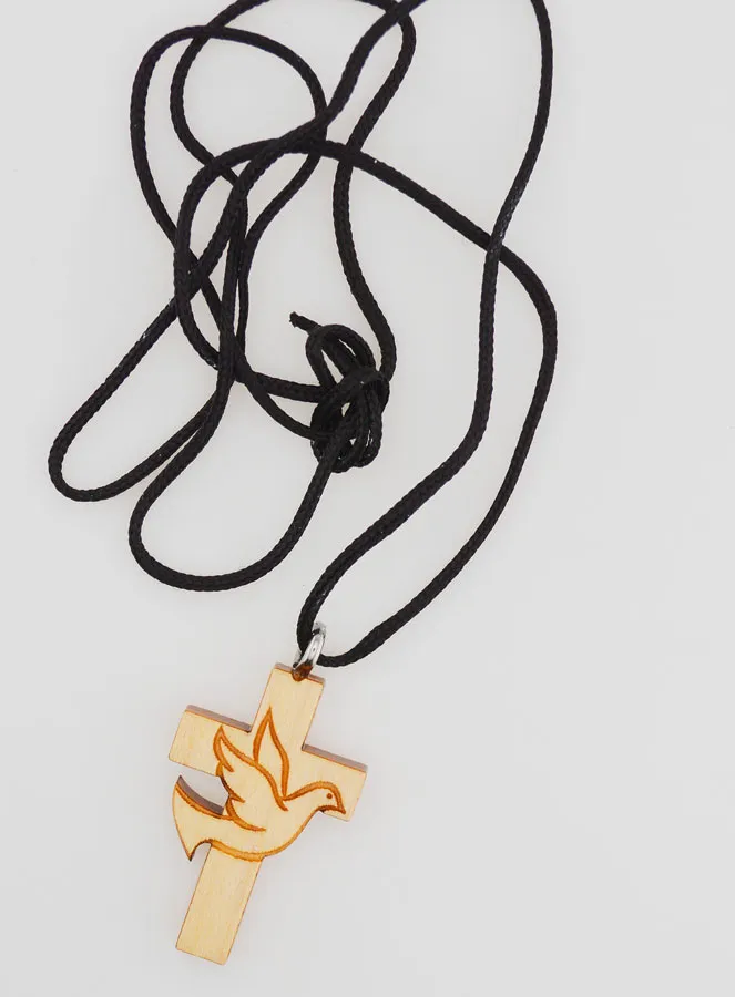 Confirmation Cross Pendant - Dove of Peace (pic 3)