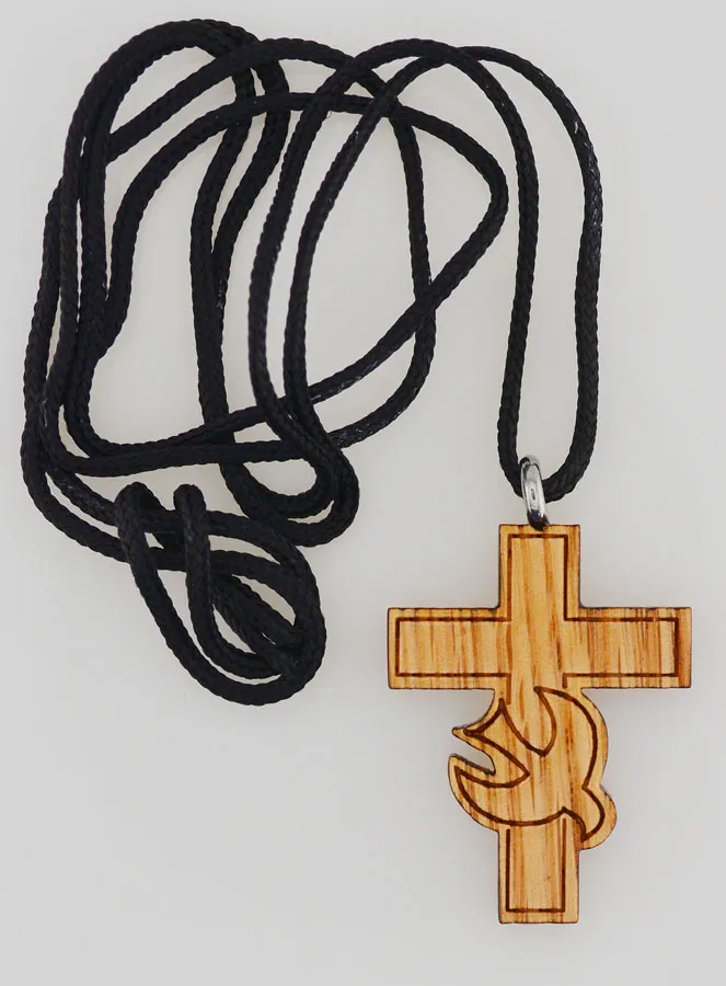 Confirmation Cross Pendant - Holy Spirit Dove (pic 2)