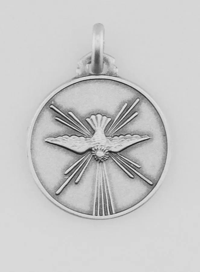 Confirmation Keepsake Medal - Dove 925 Silver (pic 1)