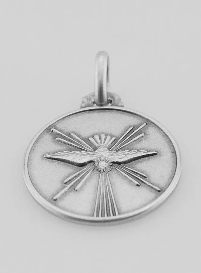 Confirmation Keepsake Medal - Dove 925 Silver (pic 2)