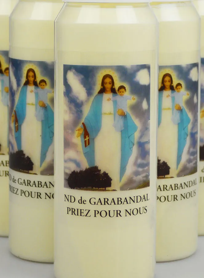 Set 10 Sanctuary Candles Our Lady of Garabandal (pic 3)