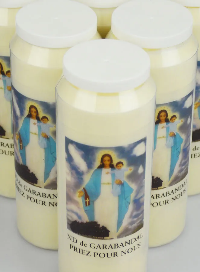 Set 10 Sanctuary Candles Our Lady of Garabandal (pic 4)