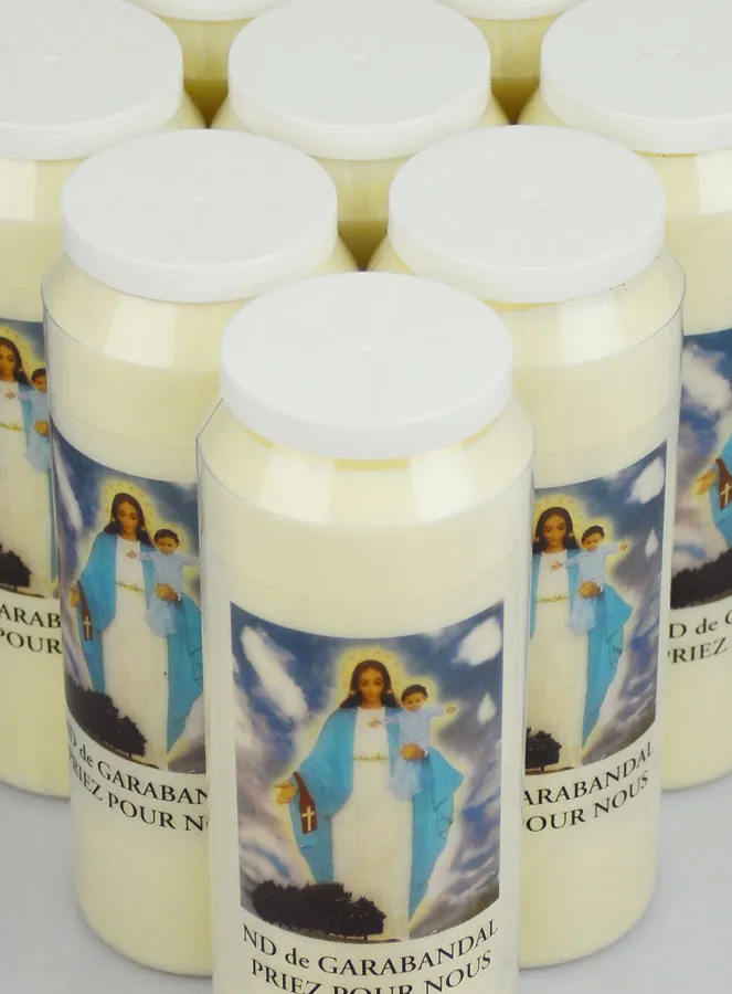 Set 20 Sanctuary Candles Our Lady of Garabandal (pic 4)