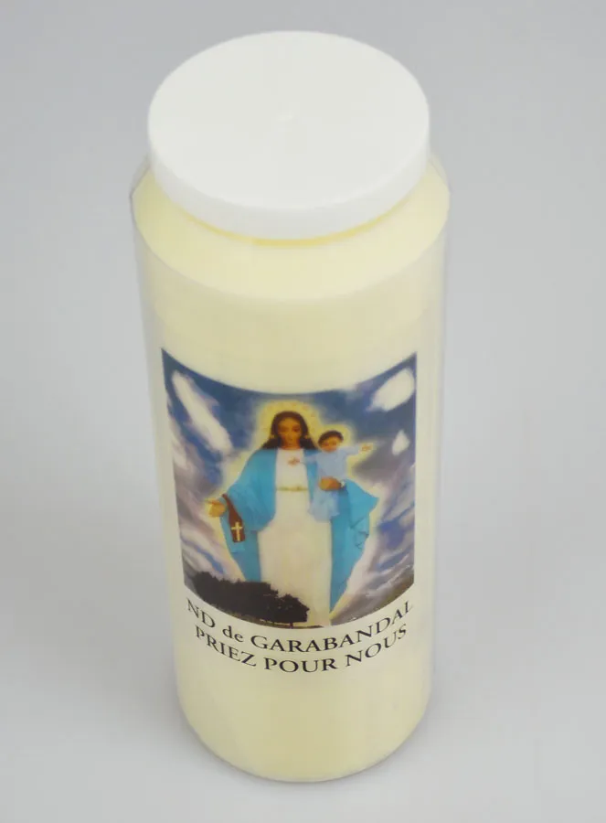 Our Lady of Garabandal Sanctuary Candle (pic 2)