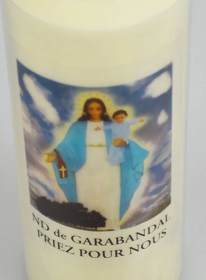 Our Lady of Garabandal Sanctuary Candle (pic 4)