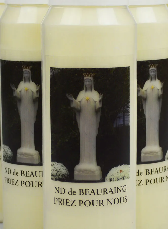 Set 6 Sanctuary Candles to Our Lady of Beauraing (pic 3)