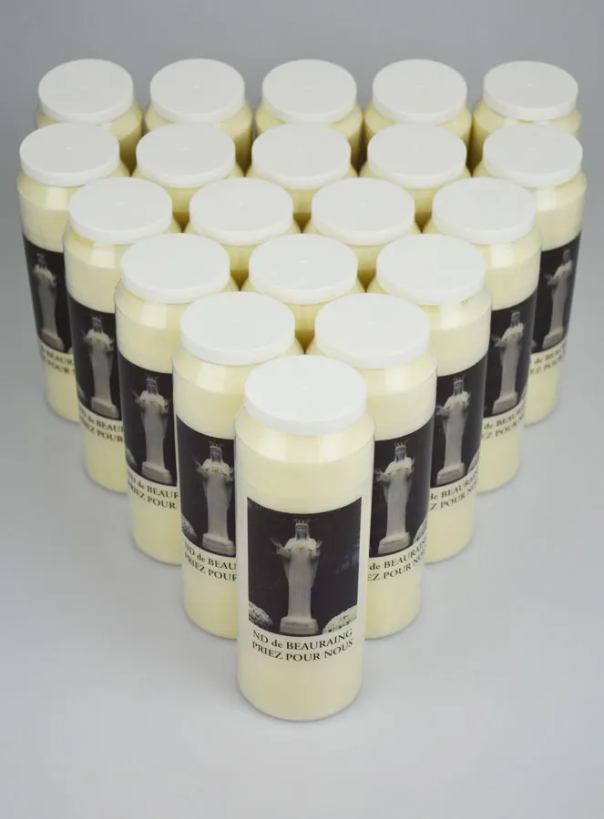 Set 20 Sanctuary Candles Our Lady of Beauraing (pic 2)