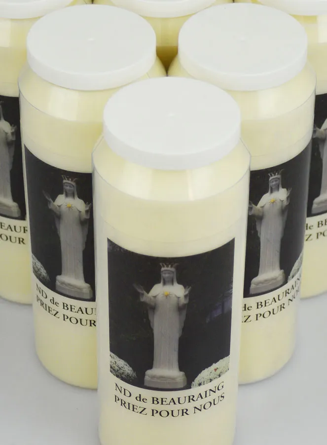 Set 20 Sanctuary Candles Our Lady of Beauraing (pic 4)