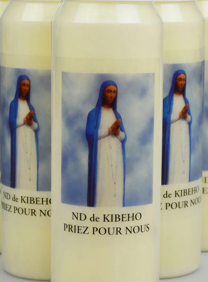 Set 10 Sanctuary Candles to Our Lady of Kibeho (pic 3)