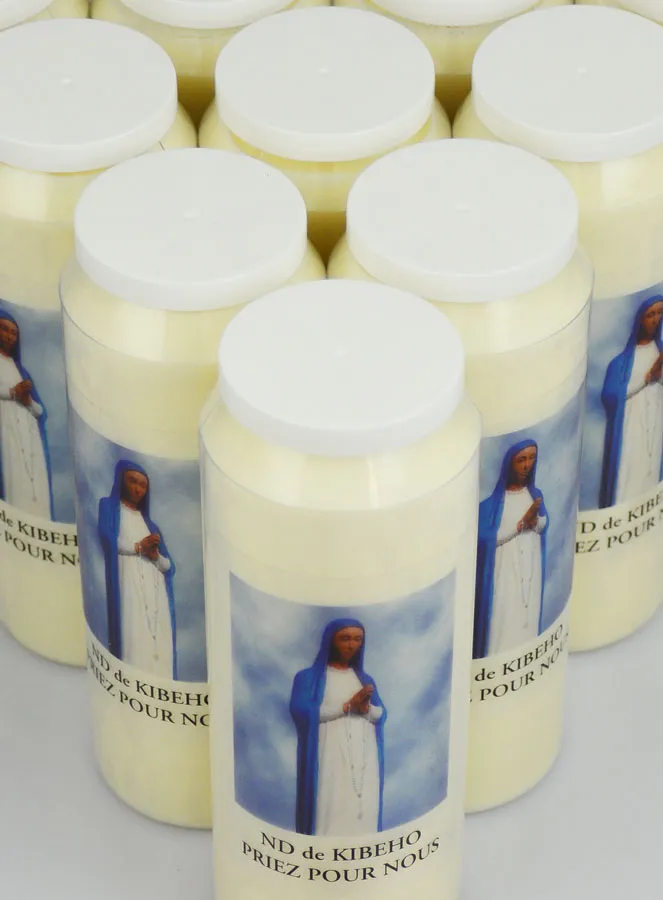 Set 10 Sanctuary Candles to Our Lady of Kibeho (pic 4)