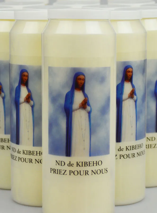 Set 20 Sanctuary Candles to Our Lady of Kibeho (pic 3)