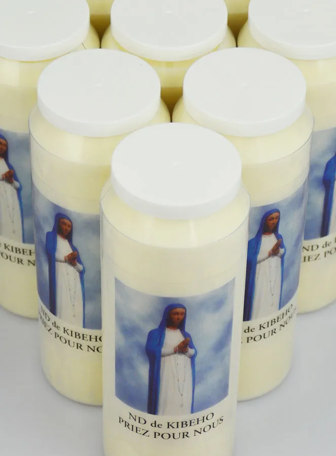 Set 20 Sanctuary Candles to Our Lady of Kibeho (pic 4)