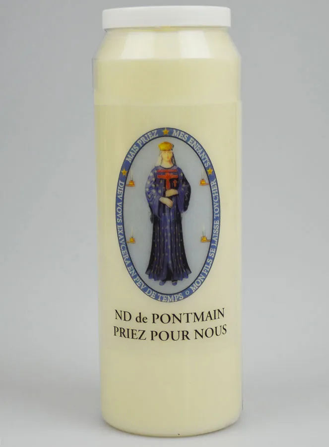Sanctuary Candle Our Lady of Pontmain (pic 1)