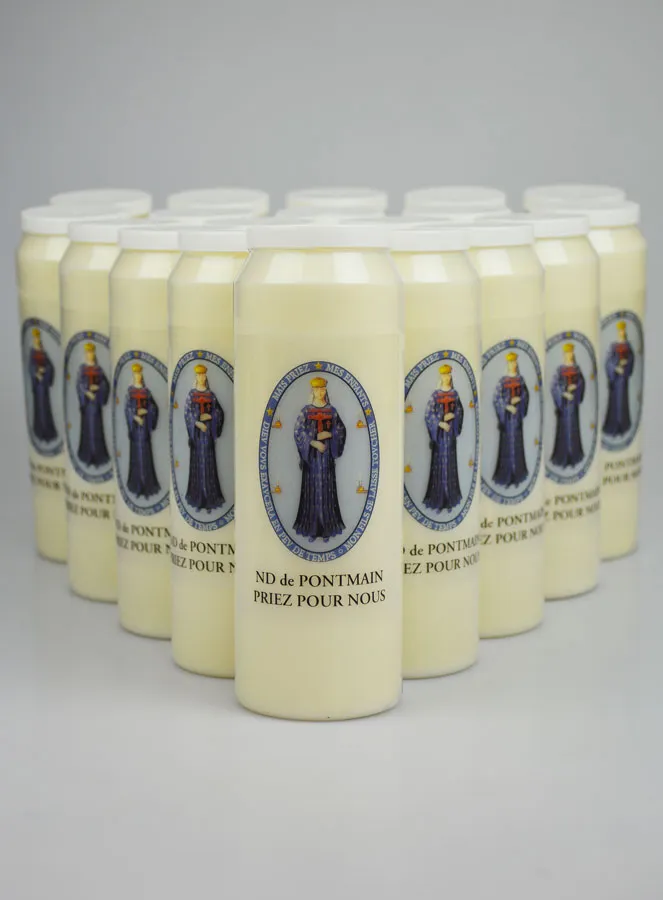 Set 20 Sanctuary Candles to Our Lady of Pontmain (pic 1)