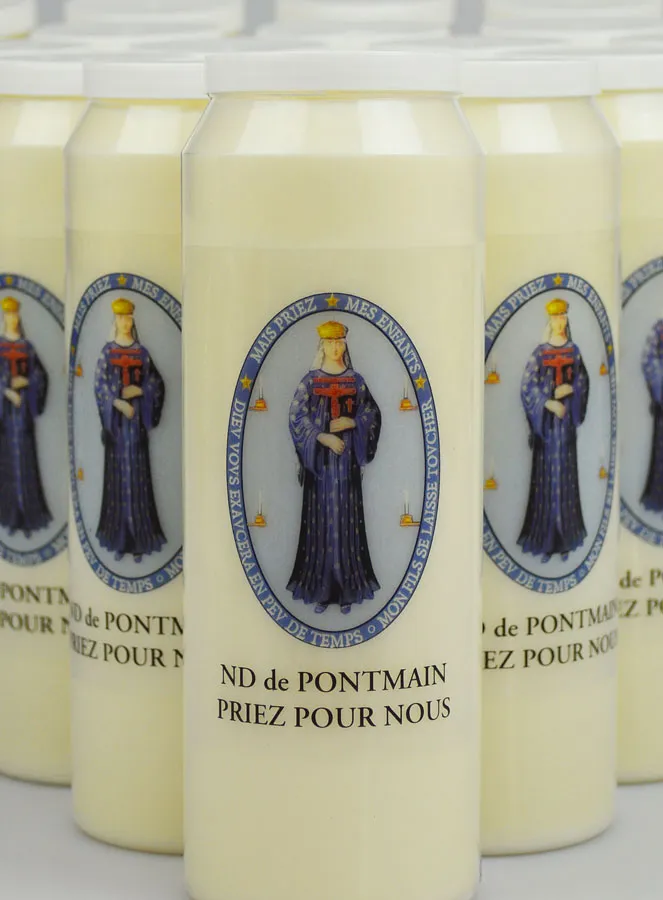 Set 20 Sanctuary Candles to Our Lady of Pontmain (pic 3)