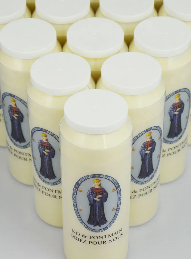 Set 20 Sanctuary Candles to Our Lady of Pontmain (pic 4)