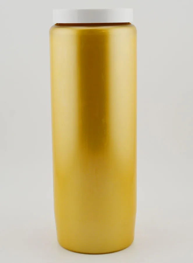 Sanctuary Candle Colour Gold - 9 Days (pic 1)