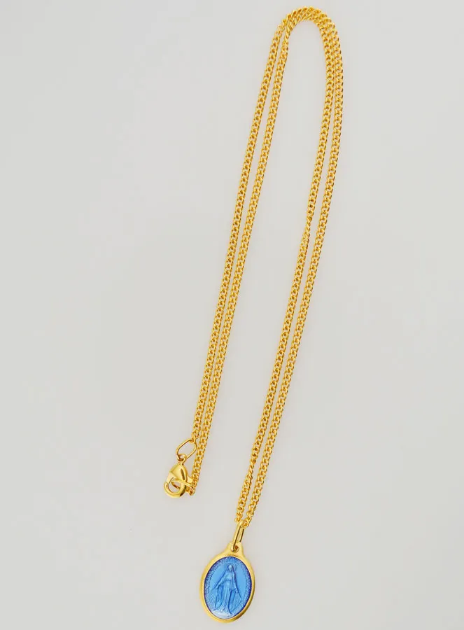 Religious Necklace with Miraculous Medal (pic 2)