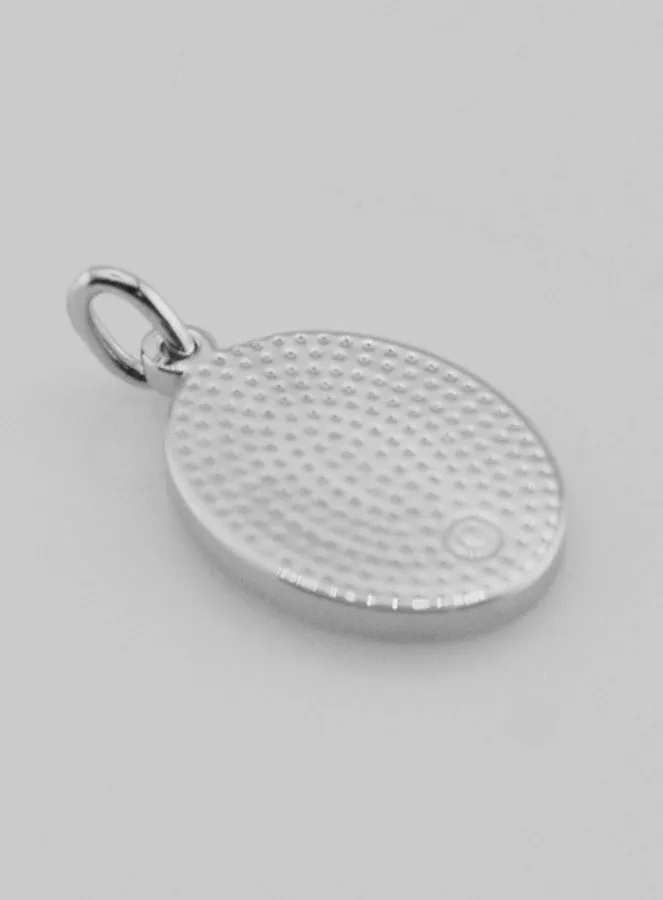 Silver Medal Sacred Heart of Saint Joseph - 19mm (pic 4)