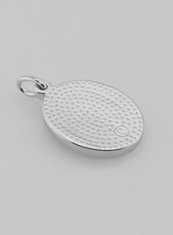 Silver Medal Sacred Heart of Jesus - 19mm (pic 4)