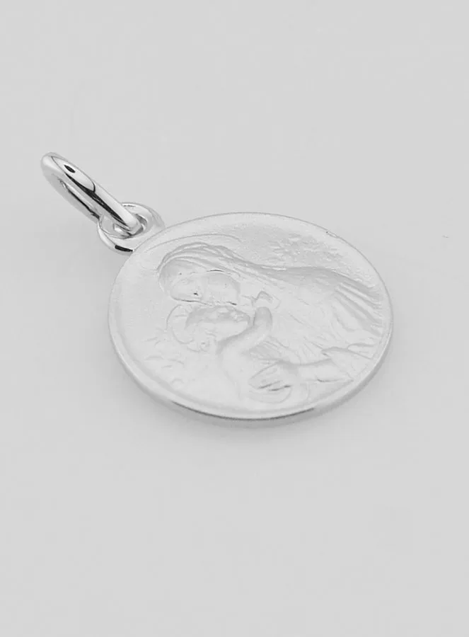 Silver Medal Botticelli's Virgin Mary - 16mm (pic 3)