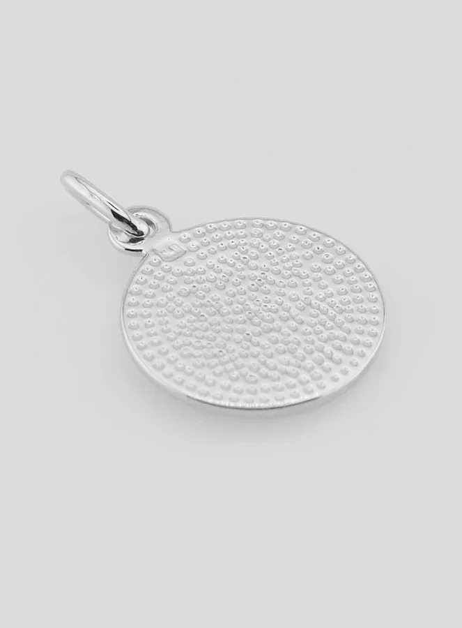 Silver Guardian Angel Medal - 16mm (pic 4)