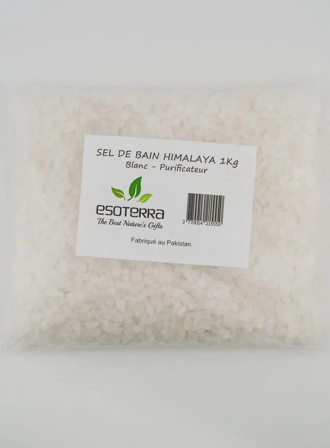 White Himalayan Bath Salt - 1kg (pic 1)