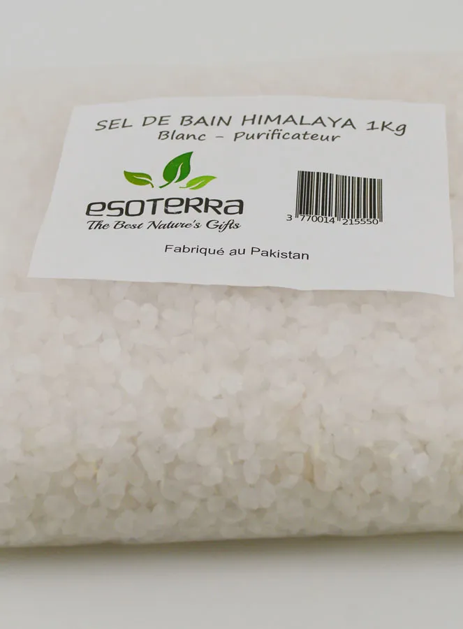 White Himalayan Bath Salt - 1kg (pic 2)