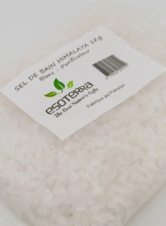White Himalayan Bath Salt - 1kg (pic 3)