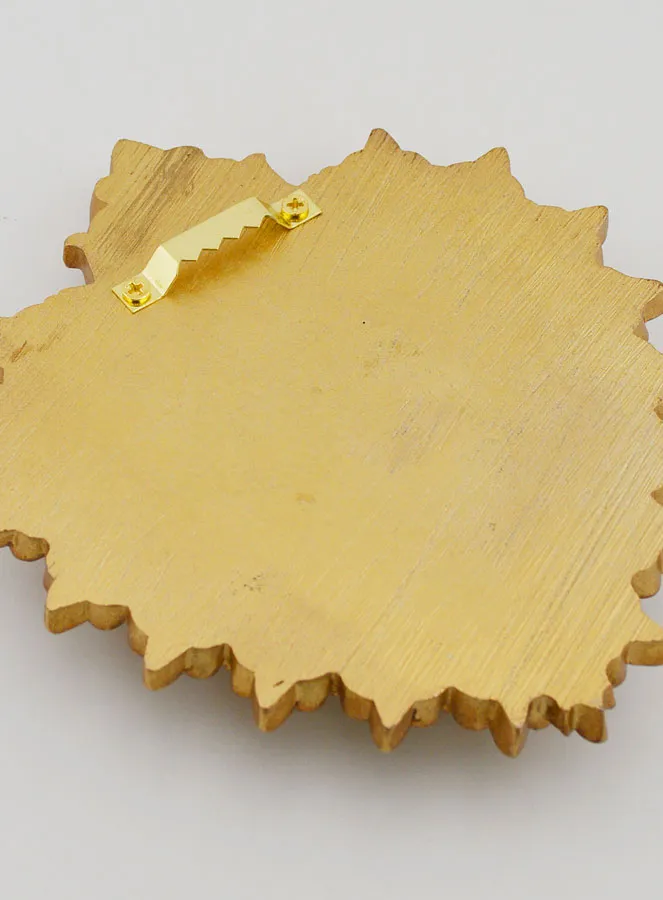 Ex Voto Wall Decoration Gold and Ivory - 13cm (pic 4)