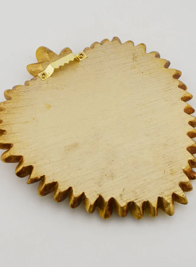 Mural Ex Voto Floral Heart - 16cm (pic 4)