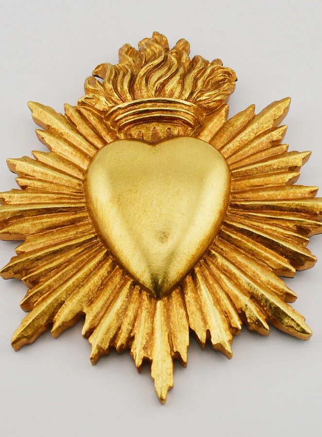 Mural Ex Voto Radiant Heart - 17cm (pic 2)