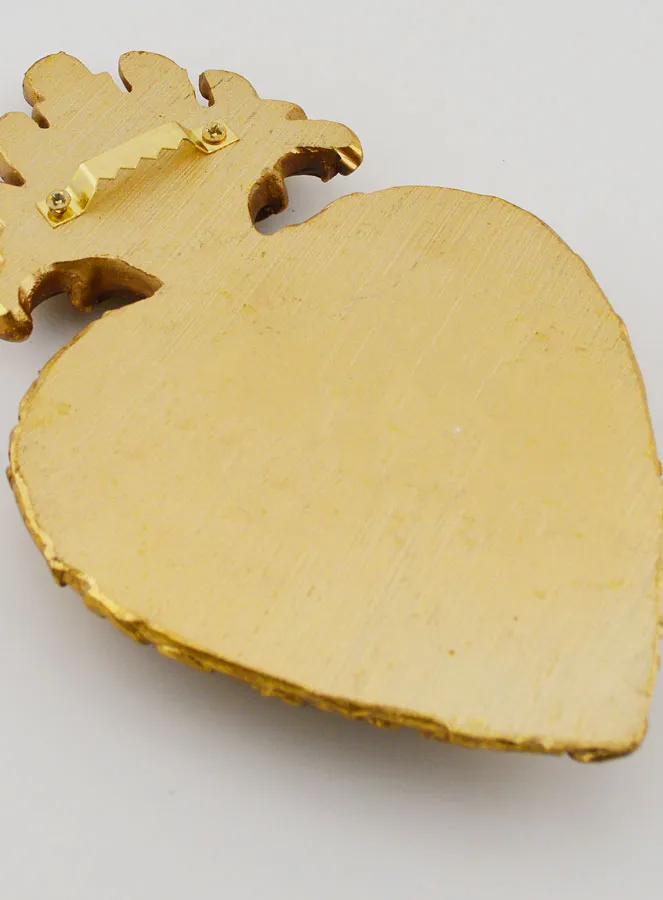 Mural Ex Voto Flowering Heart - 18cm (pic 4)