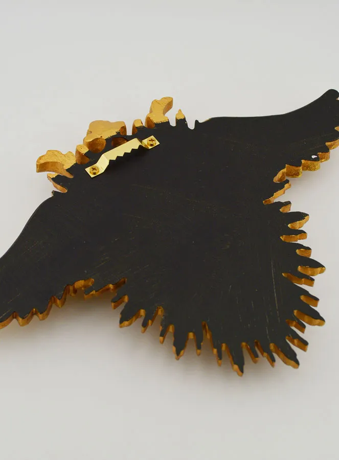 Ex Voto Wall Decoration Winged Heart - 24cm (pic 4)