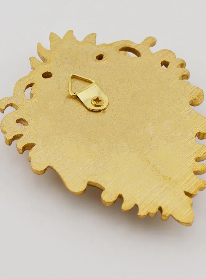 Ex Voto Wall Decoration Gold and White - 10cm (pic 4)