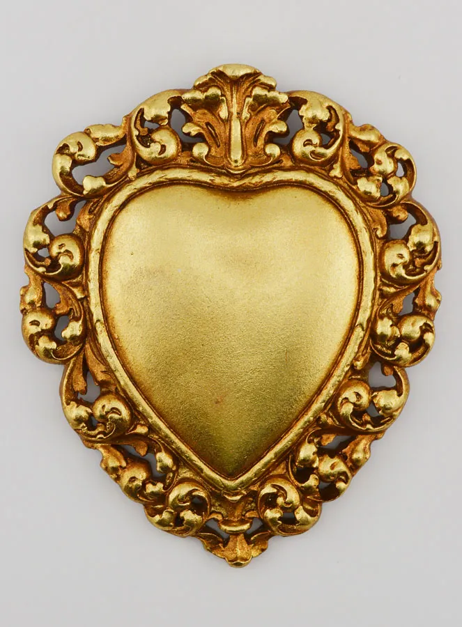 Golden Ex Voto Wall Decoration - 12cm (pic 1)