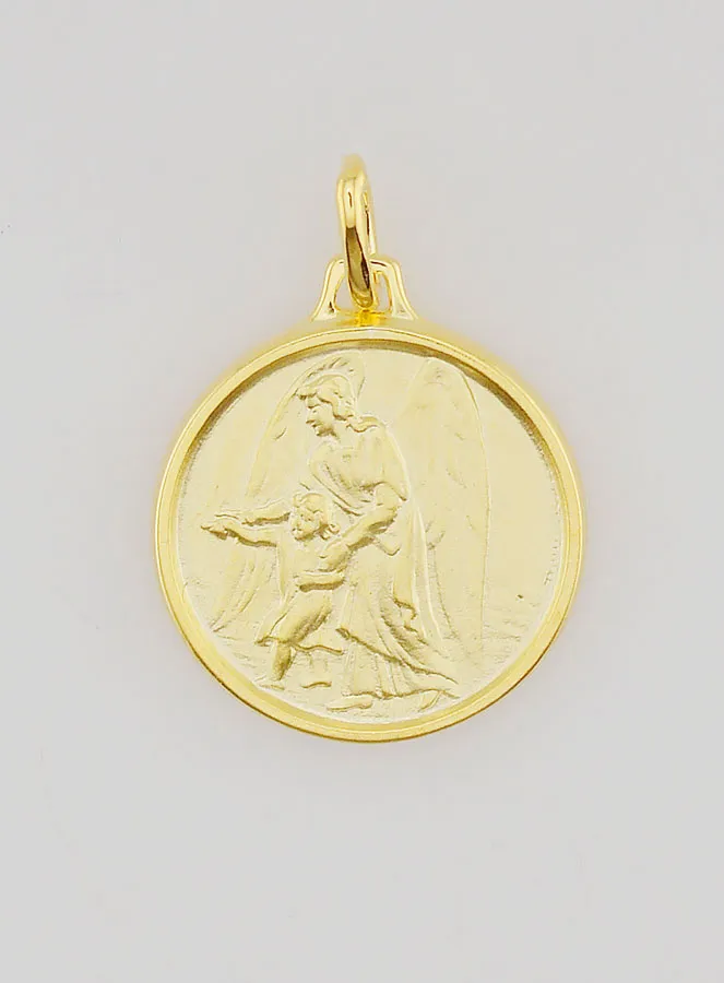 Christening Gift - My Guardian Angel Medal (pic 1)