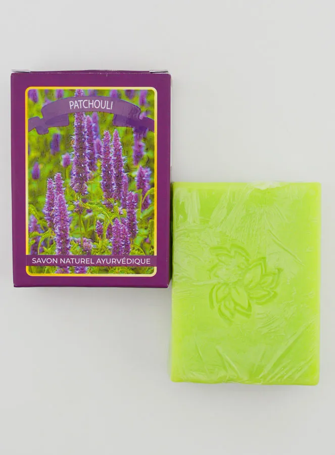 Patchouli Scented Soap - Ayurvedic Tradition (pic 1)