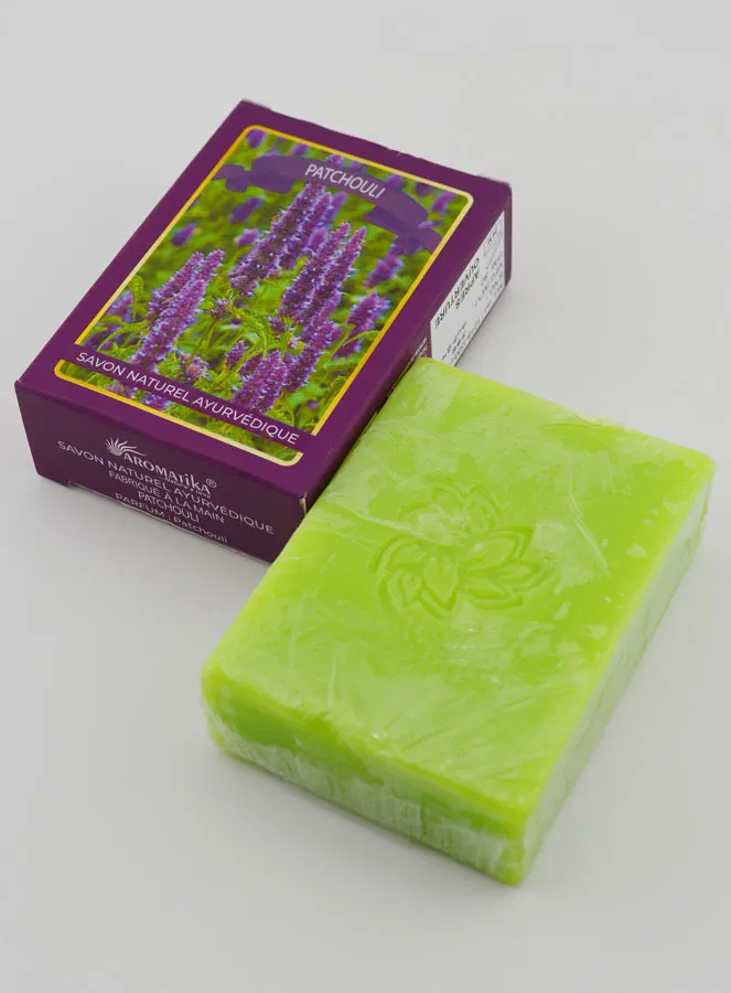 Patchouli Scented Soap - Ayurvedic Tradition (pic 2)