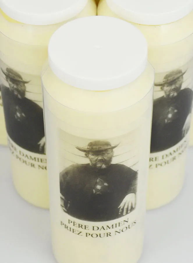 Set 6 Sanctuary Candles to Father Damien (pic 4)