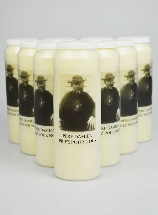 Set 10 Sanctuary Candles to Father Damien (pic 1)