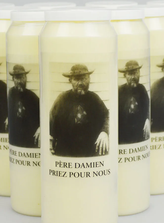 Set 10 Sanctuary Candles to Father Damien (pic 3)