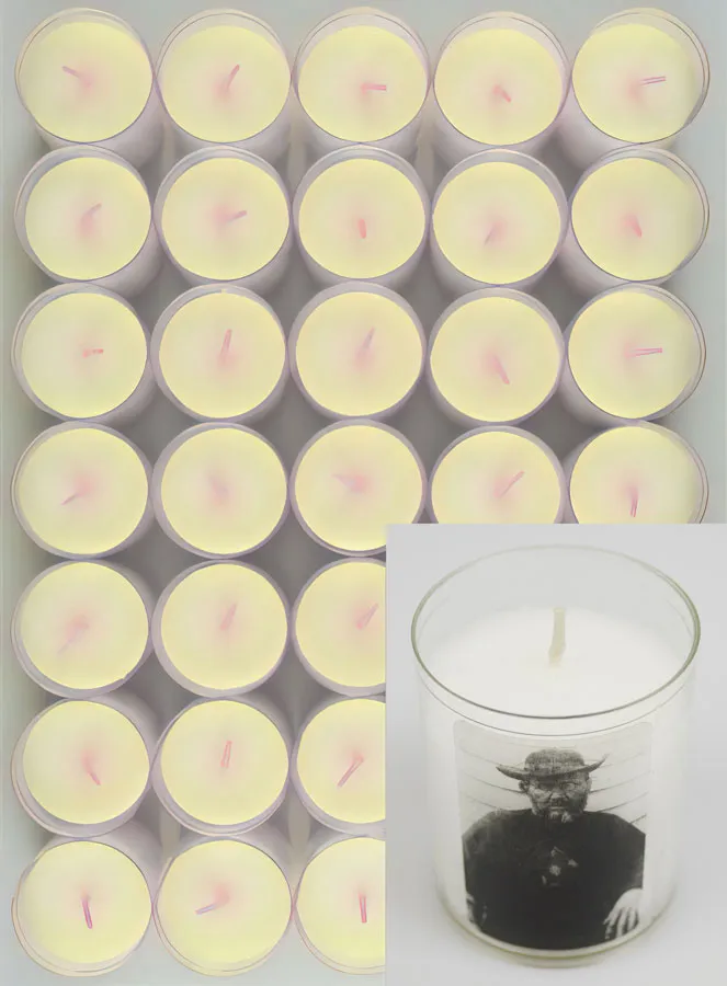 Set of 24 Votive Candles Father Damien (pic 2)