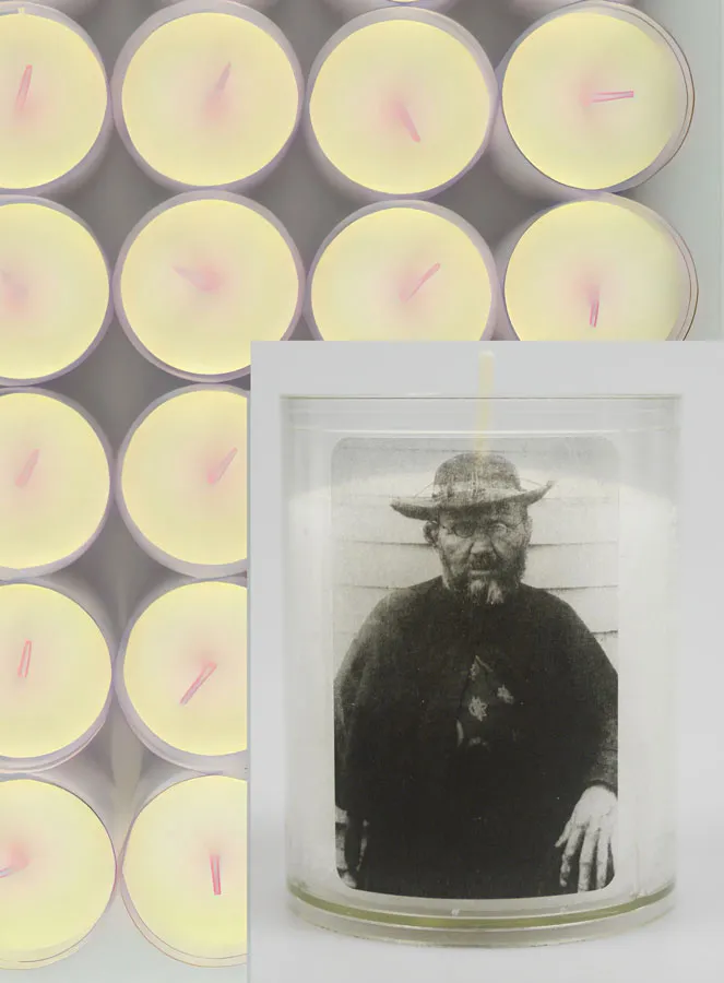 Set of 24 Votive Candles Father Damien (pic 3)