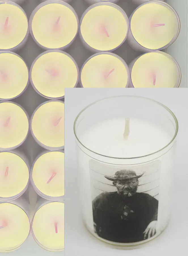 Set of 24 Votive Candles Father Damien (pic 4)