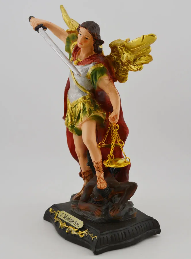 Religious Statue of Saint Michael the Archangel - 20 cm (pic 2)